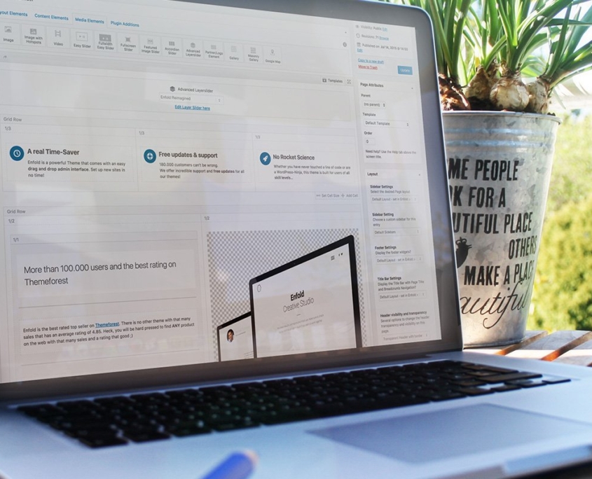 Advanced Visual Layout Editor